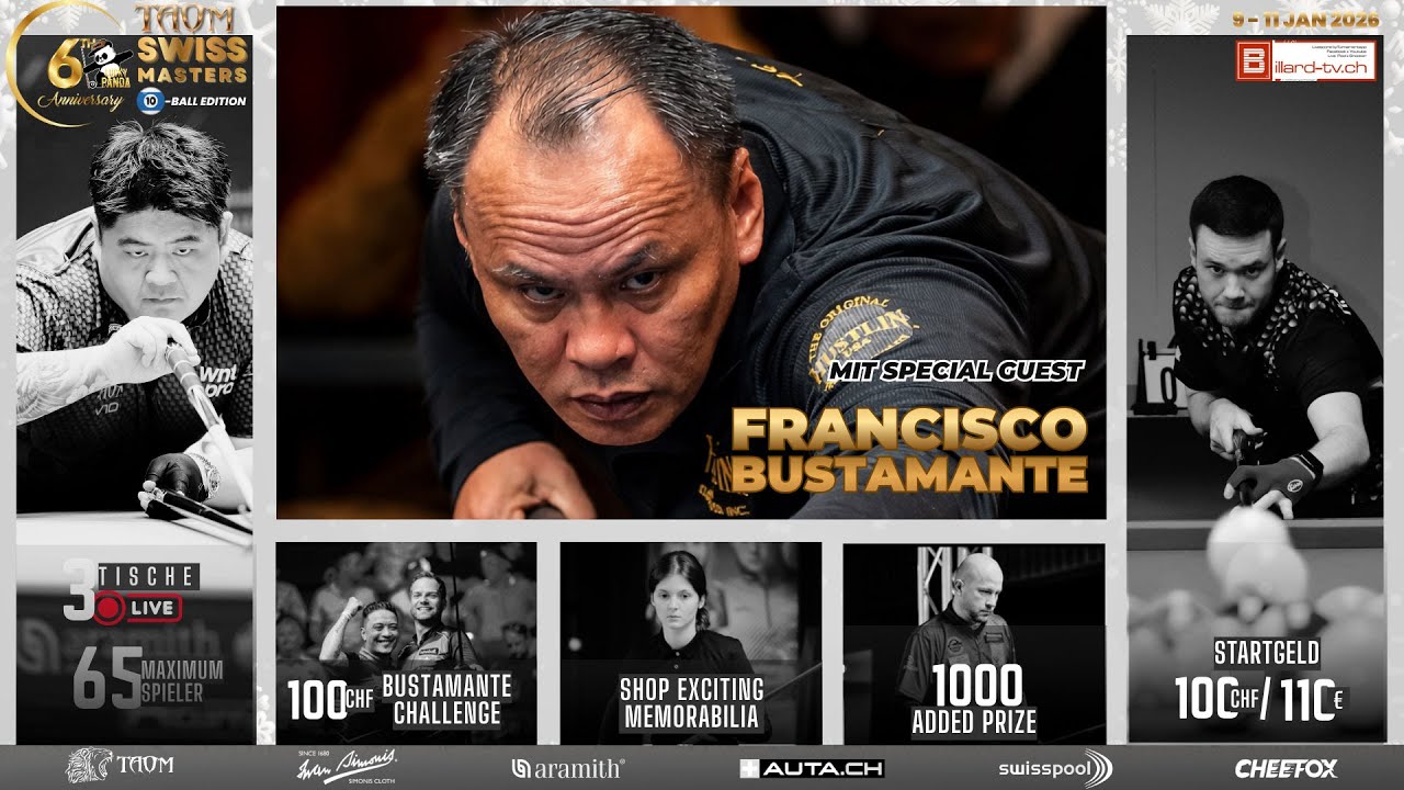 TAOM SWISS MASTERS 10-BALL EDITION - Final