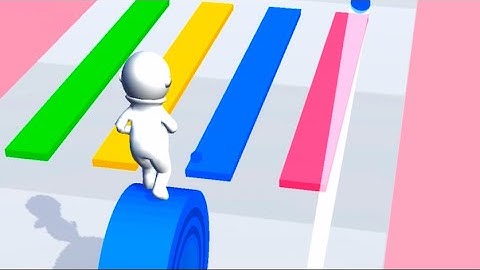 Layers Roll 🌈  All Levels Gameplay Android, IOS #47 🎮