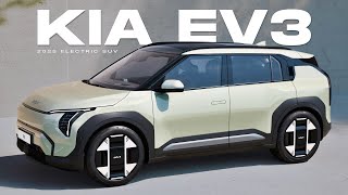 2025 Kia EV3: All-Electric SUV with Bold Design, Long Range & Advanced Tech | Luxury Electric SUV