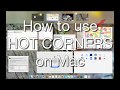 How to use Hot Corners on macOS Mojave