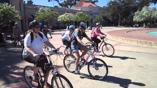 San Diego Bike And Brunch Group Ride---February 2015---Balboa Park