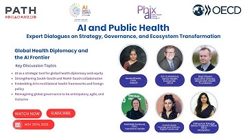 PATH-OECD x IndiaAI | PhixAi Webinar 6- Global Health Diplomacy and the AI Frontier