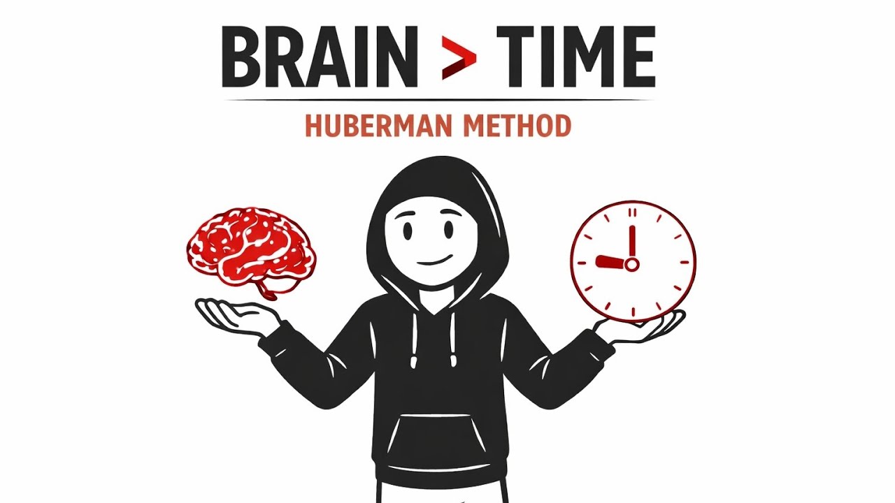 How to Control Your Time Using Your Brain (Huberman Method)