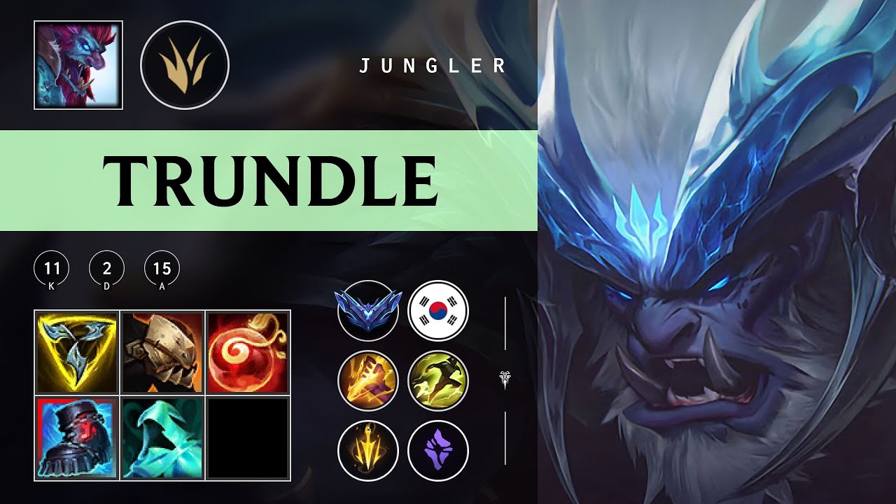 Trundle Jungle vs Ambessa - KR Diamond Patch 25.24