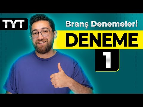 TYT Matematik 10’lu Branş Denemesi | 1.Deneme Çözümleri