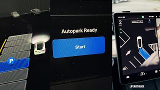 i tried tesla's *new auto park feature and i’m impressed!