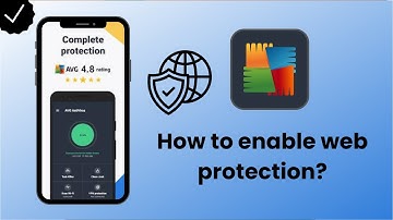How to enable web protection in AVG Security?