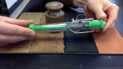 Friction "Rough Stuff" Lab (Part 1) Video