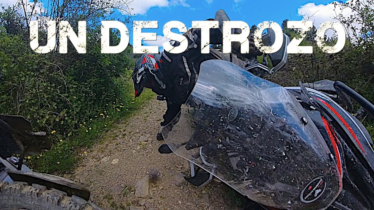 la CAIDA mas ABSURDA y que me DESTROZA parte de la MOTO