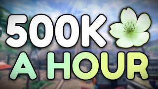 How To FARM OVER 500K Flowers An HOUR! | Anime Vanguards (Roblox)