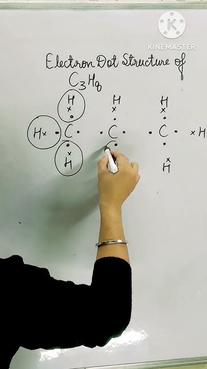 Electron Dot Structure || C3H8 || #shorts || Carbon and It's Compounds ...