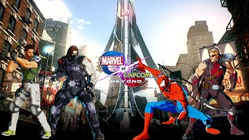 Chris Redfield & Winter Soldier vs Spider Man & Hawkeye | MvCIB