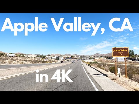 Watch as an endless stream of views through Apple Valley, CA