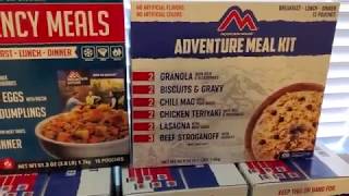GET THEM WHILE YOU CAN!!!! Mountain house meal kit...STILL AVAILABLE AT COSTCO!!!!