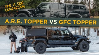 GFC Topper vs A.R.E. Topper Comparison | Truck Camper Battle and Review