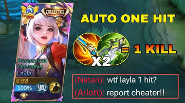 LAYLA PERFECT BUILD AND EMBLEM FOR EARLY GAME TO LATE GAME!🔥 (100% BROKEN!) LAYLA BUILD TOP GLOBAL