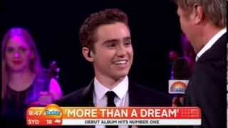 Harrison Craig on the Today show   singing Unchained Melody