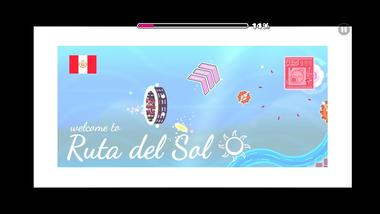  geometry dash ruta del sol by troxxp1 100 youtube