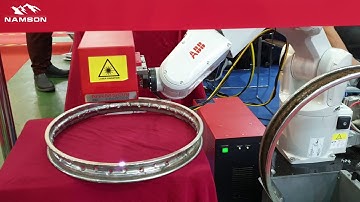 Giải pháp Cắt/ Khắc/ Hàn Laser của Namson kết hợp Robot ABB tự động/ Namson Laser vs ABB Robot
