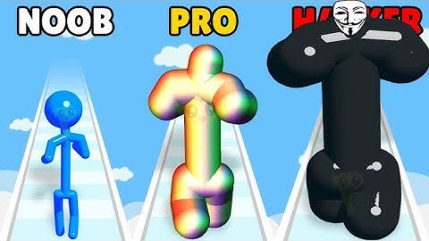 SATISFYING ASMR GAMEPLAY: PRO TALL MAN VS NOOB LAYER MAN All Max level New Update Walkthrough Ep 999