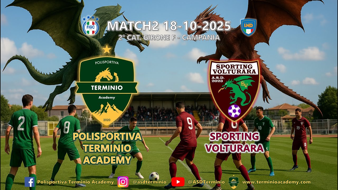 Giornata 2 | 0-3 | ASD Terminio vs Sporting Volturara | Full Match | - Seconda Categoria 25/26