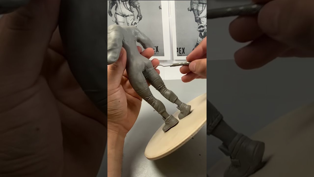 Apex legends - Wattson out of clay 