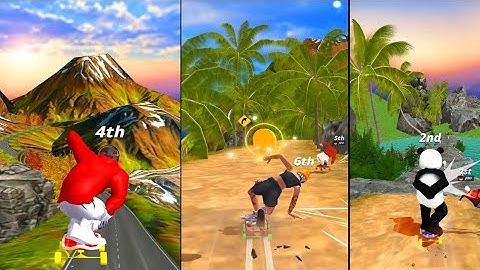 Downhill Race League - Gameplay Walkthrough Part 1 Level 1-2 (iOS, Android Gameplay)