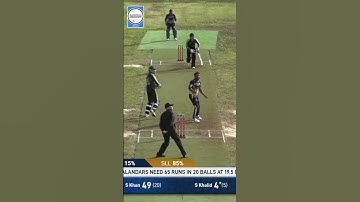 He doesn’t make any mistake 😎 #EuropeanCricket #StrongerTogether #Cricket #shorts