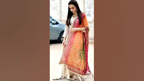 Latest mehndi dresses designs|New mehndi dresses ideas 2020|mayo dresses designs|ubtan dress designs