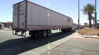 Truckers going through Las Vegas spending big bucks for fuel as prices continue to climb