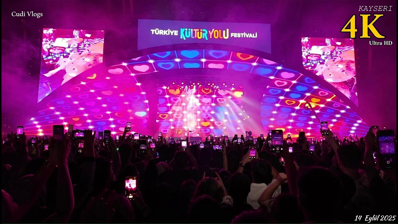 KAYSERİ KÜLTÜR YOLU FESTİVALİ'NDE SİNAN AKÇIL İLE Çok güzel bir atmosfer 