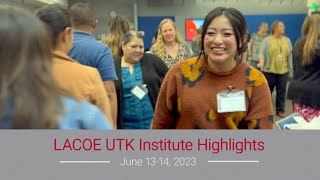 LACOE’s Playful Universal Transitional Kindergarten (UTK) Administrators’ Institute