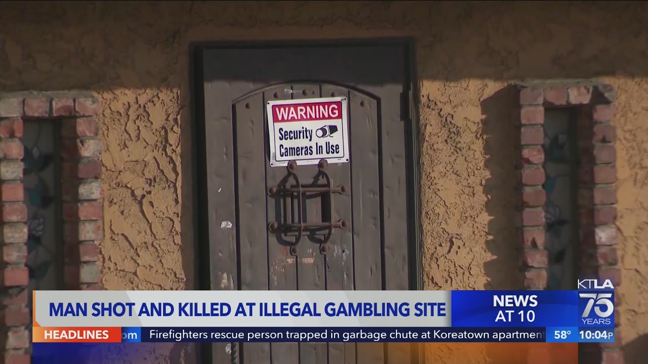 Man shot, killed at illegal gambling site in Temple City