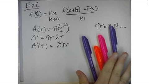 AP Calculus 3.4 Velocity and Other Rates of Change example 1