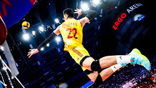 Crazy Game by Jingyin Zhang | The Best Spikes from VNL 2022 (HD)