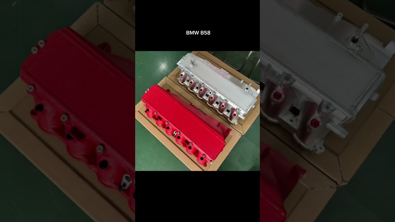 BMW B58 Upgraded Intercooler (Intake Manifold) CNC Machining, Multiple Options Available 