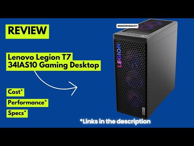 Lenovo Legion T7 Review | RTX 5080 + Core Ultra 7 265KF Gaming
