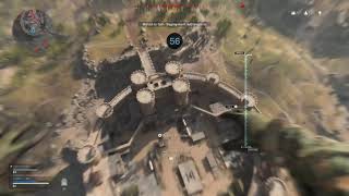 Warzone crossbow parachute shot