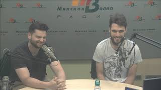 Артем Гулякевич и Владимир Швакель (группа Mission Jupiter) на Минской волне