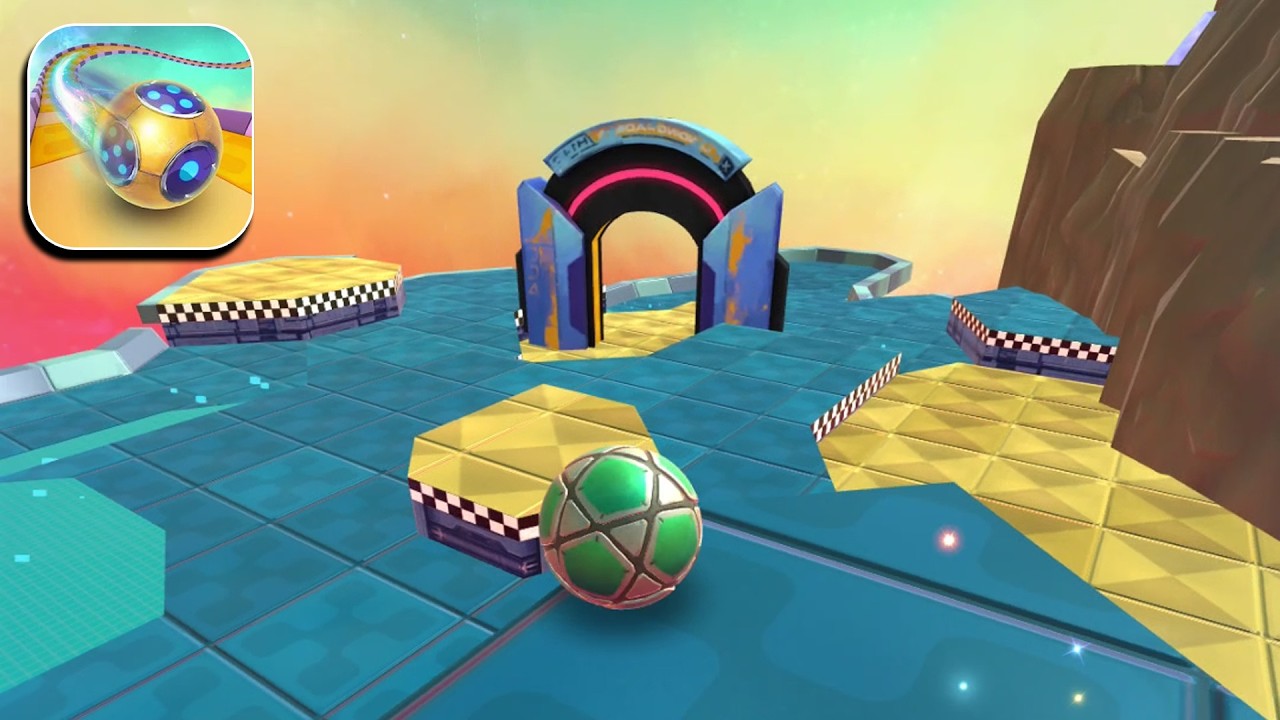 Sky Ball Odyssey Up Gameplay Speedrun Level 104