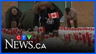 30,000 flags planted at Sunnybrook Veterans Centre ahead of Remembrance Day