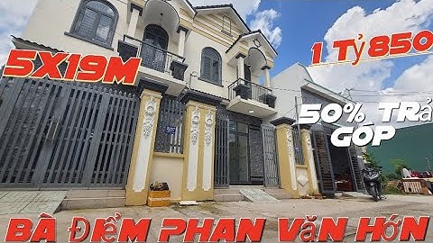 🔥Rẻ Vô Cùng Rẻ 📸 Bán Nhà Hóc Môn SỔ Hồng Riêng Phan Văn Hơn Về Tân Bình 5km #nhadephocmonre