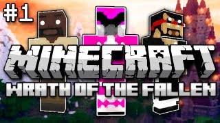 Minecraft: Wrath of the Fallen w/ Mark and Nick Part 1 - Captain Huk