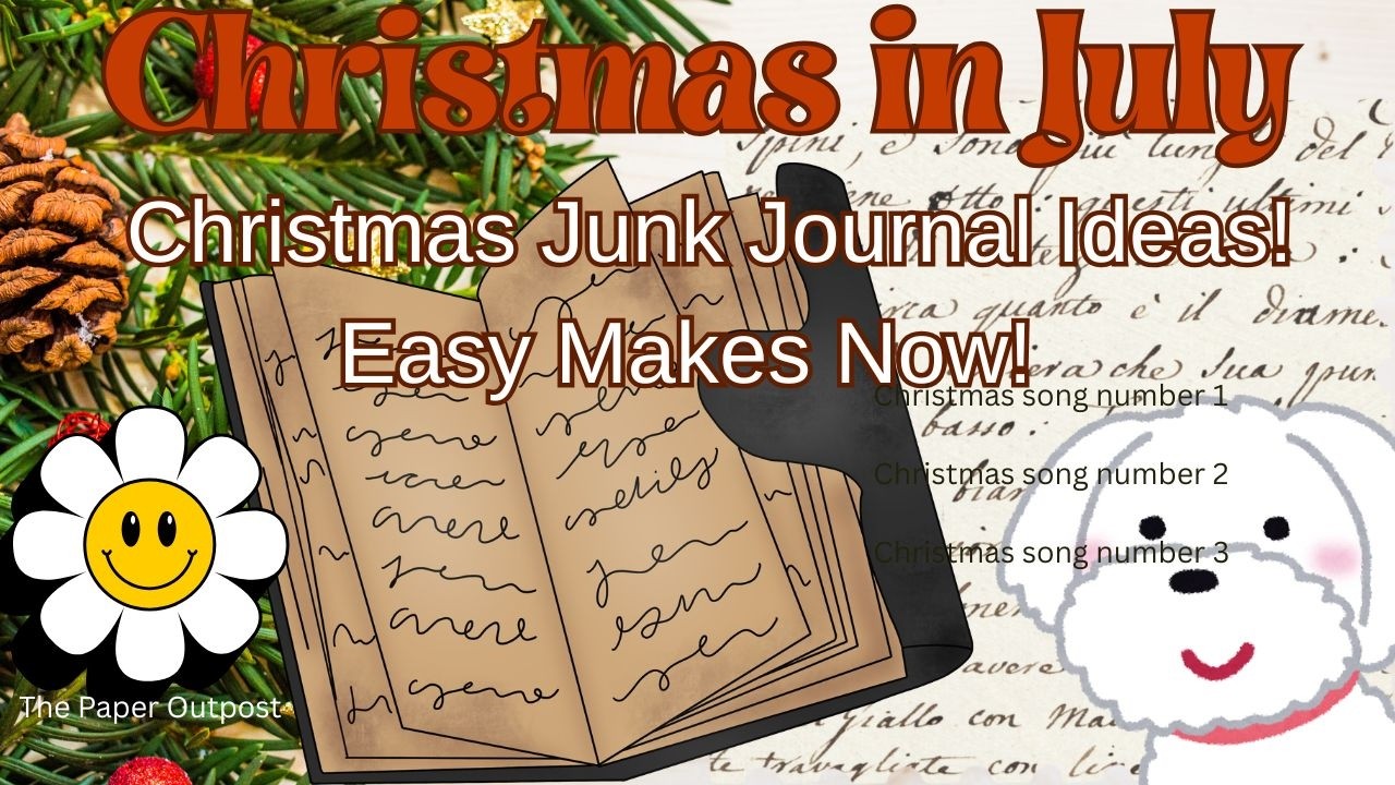 Christmas in July! 🎄 Easy Junk Journal Ideas Anyone Can Make