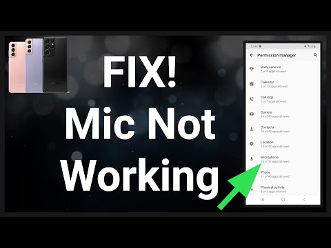 Samsung Mic Not Working - Fix