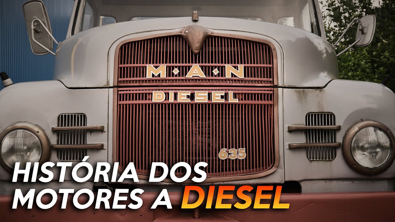 Como funcionam os MOTORES DIESEL? Quem criou o MOTOR DIESEL? MOTOR DIESEL na HISTÓRIA.