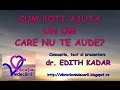 CUM POȚI AJUTA UN OM CARE NU TE AUDE?