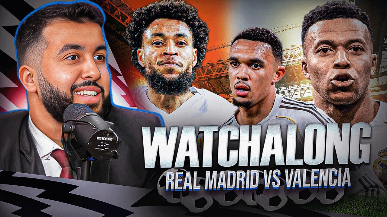REAL MADRID VS VALENCIA | LA LIGA WATCHALONG!