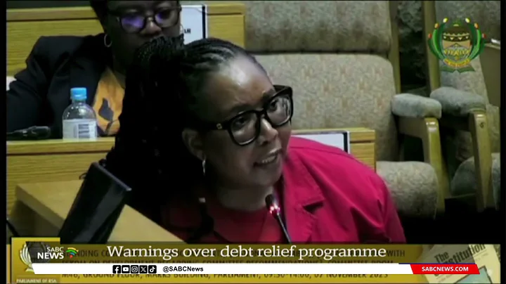 Concerns over debt relief to municipalities