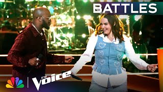 J.Paul & Kamila Kiehne's Instantly Iconic Performance of Brittany Spear's 'Toxic' | Voice Battles